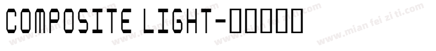 Composite Light字体转换